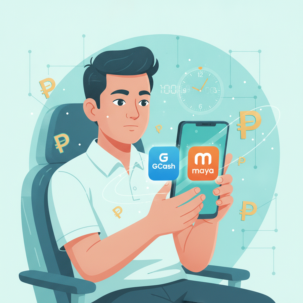Illustration: Royale Fortress Withdrawal Time: How Long Does GCash and Maya Cashout Take?